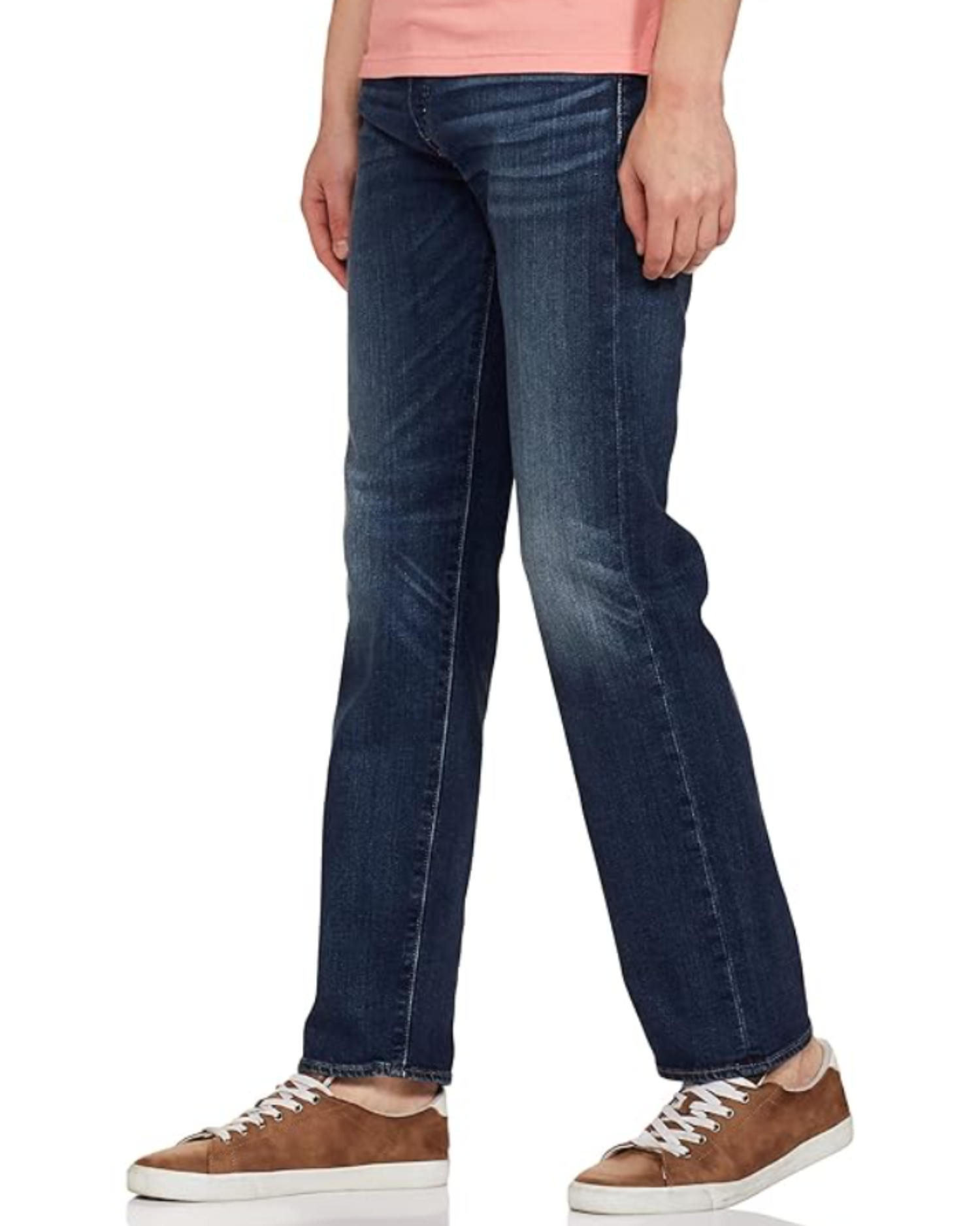 Levi's Men's 501 Regular Fit Mid Rise Stretchable Jeans