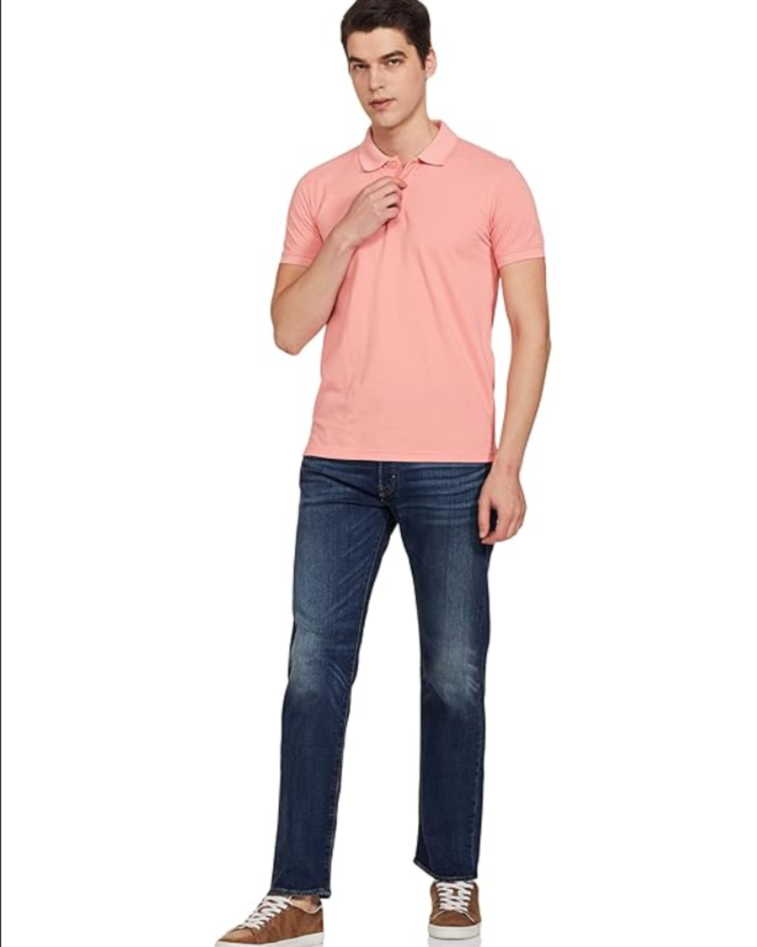 Levi's Men's 501 Regular Fit Mid Rise Stretchable Jeans