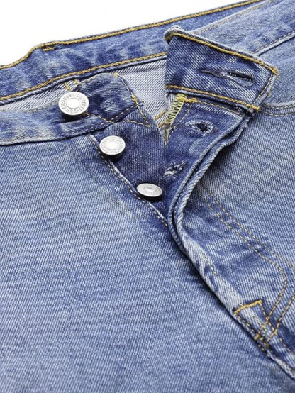 Levi's Men's 501 Regular Fit Mid Rise Jeans