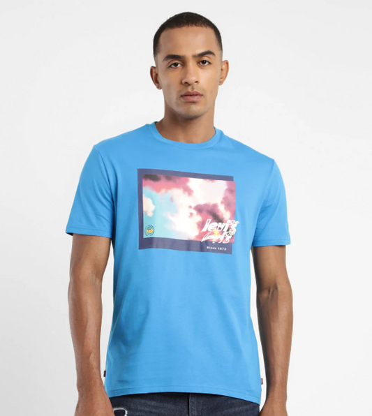 Levi's Men's Graphic Print Crew Neck T-shirt