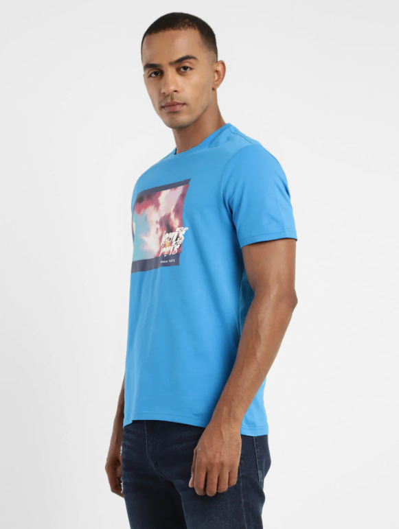 Levi's Men's Graphic Print Crew Neck T-shirt