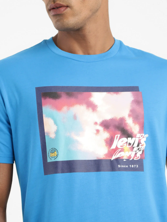 Levi's Men's Graphic Print Crew Neck T-shirt