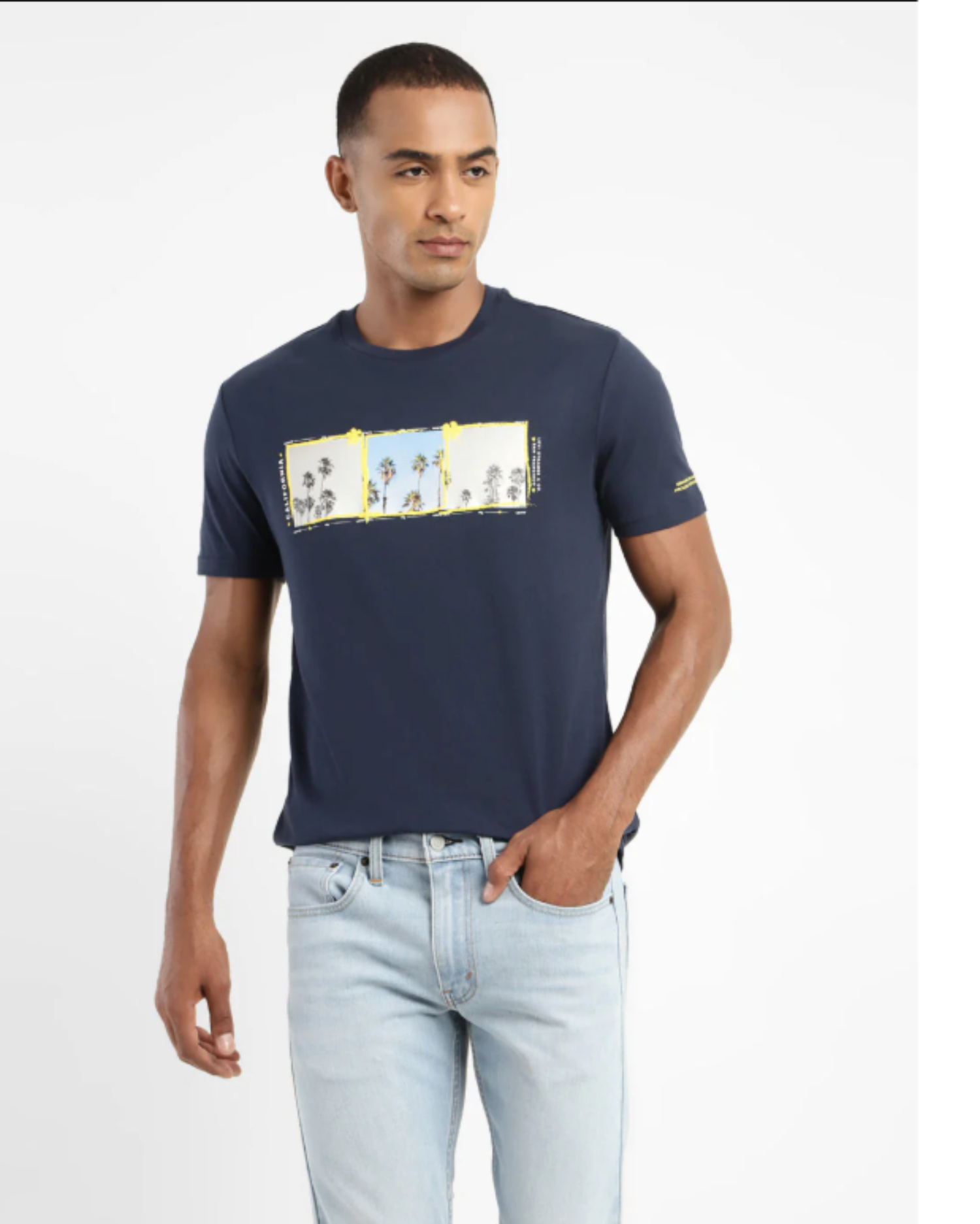 Levi's Men's Graphic Print Slim Fit T-shirt