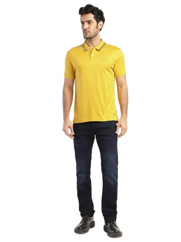 Levi's Men's Regular Fit Solid Polo T-Shirt