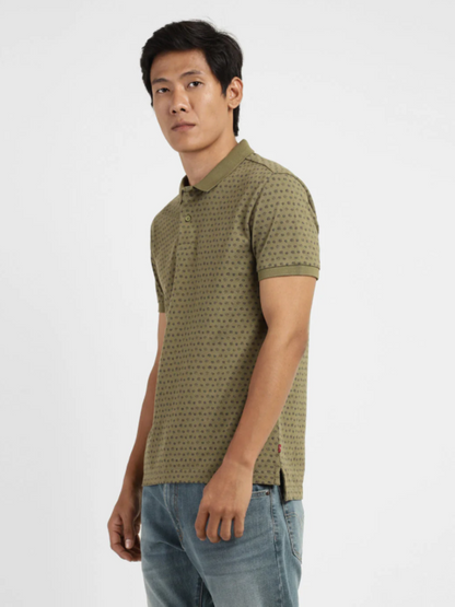 Levi's Men's Floral Polo T-shirt