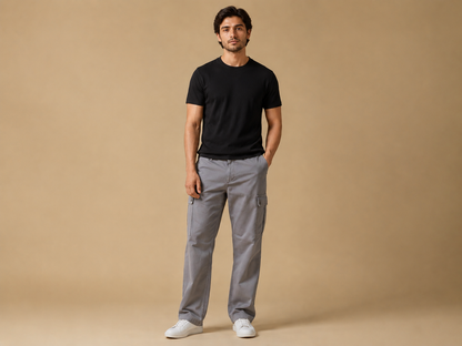 POE Host Comfort Cargos-Dark Grey