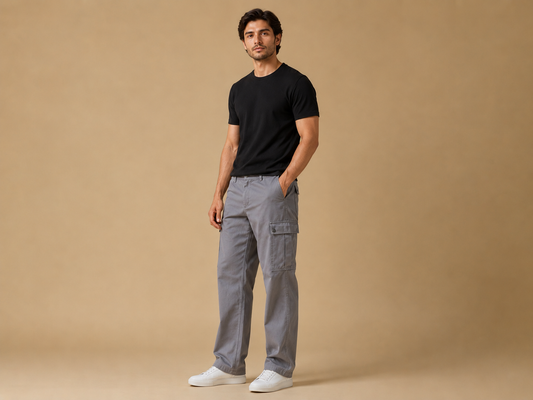 POE Host Comfort Cargos-Dark Grey