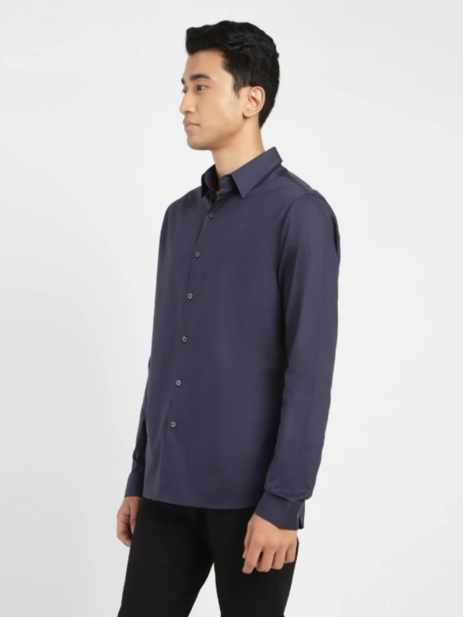 Men's Solid Regular Fit Shirt