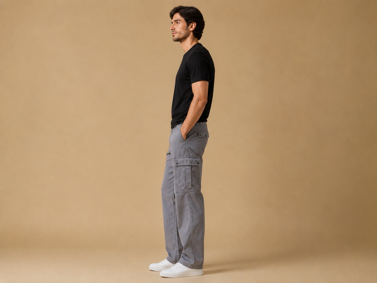 POE Host Comfort Cargos-Dark Grey