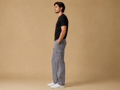 POE Host Comfort Cargos-Dark Grey