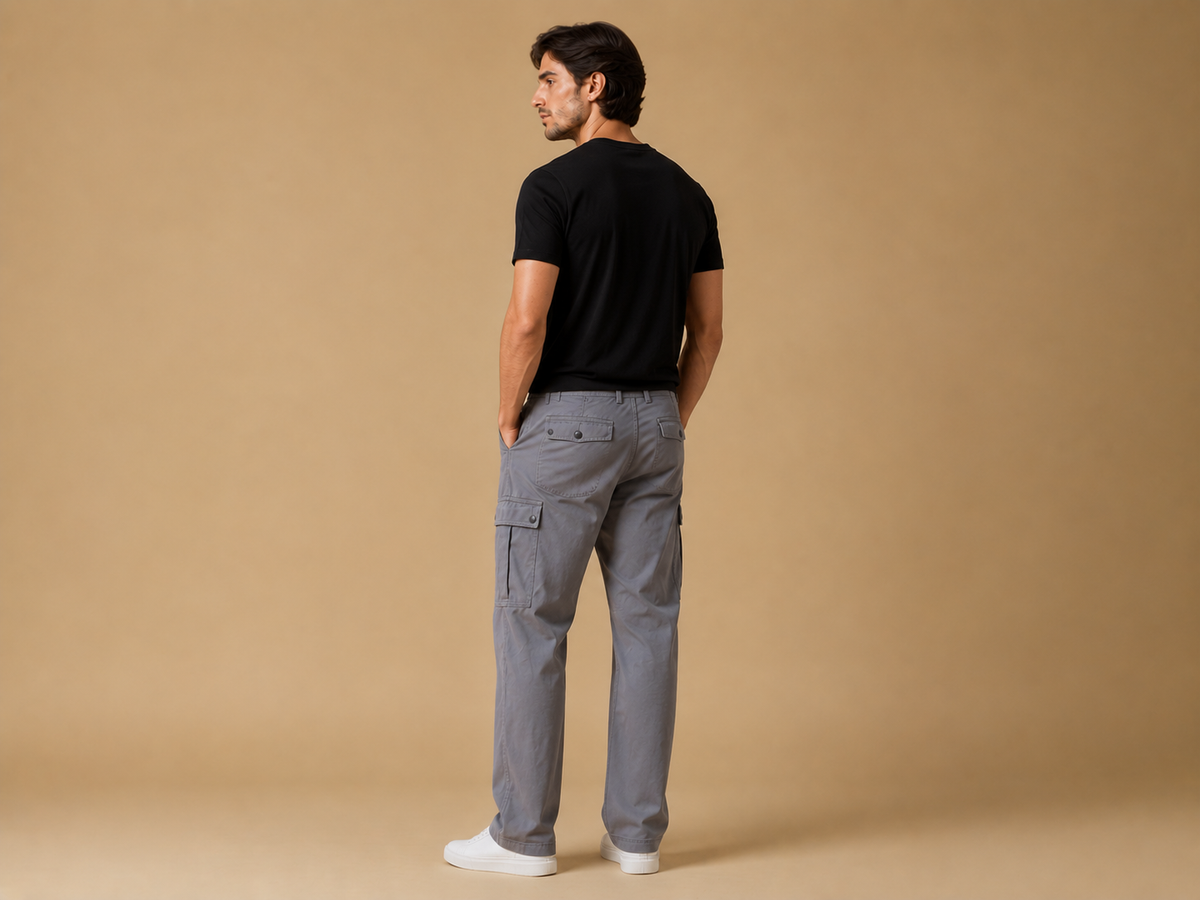 POE Host Comfort Cargos-Dark Grey