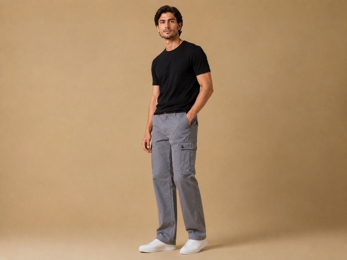 POE Host Comfort Cargos-Dark Grey
