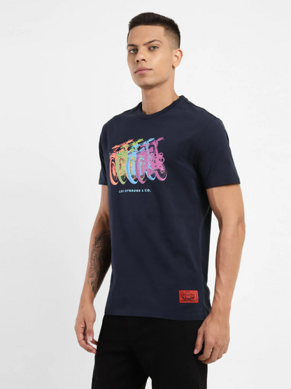 Levi's Men's Graphic Print Crew Neck T-shirt