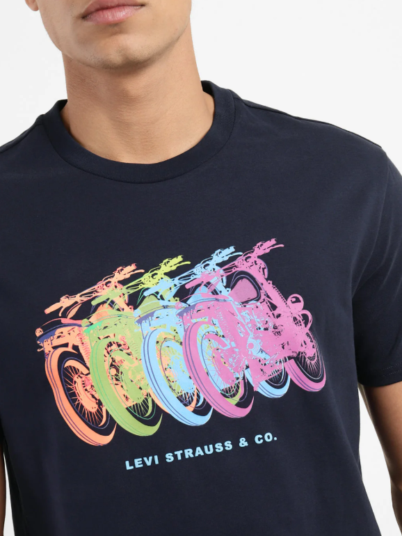 Levi's Men's Graphic Print Crew Neck T-shirt
