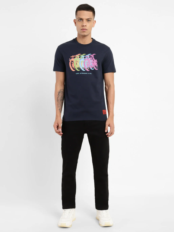 Levi's Men's Graphic Print Crew Neck T-shirt