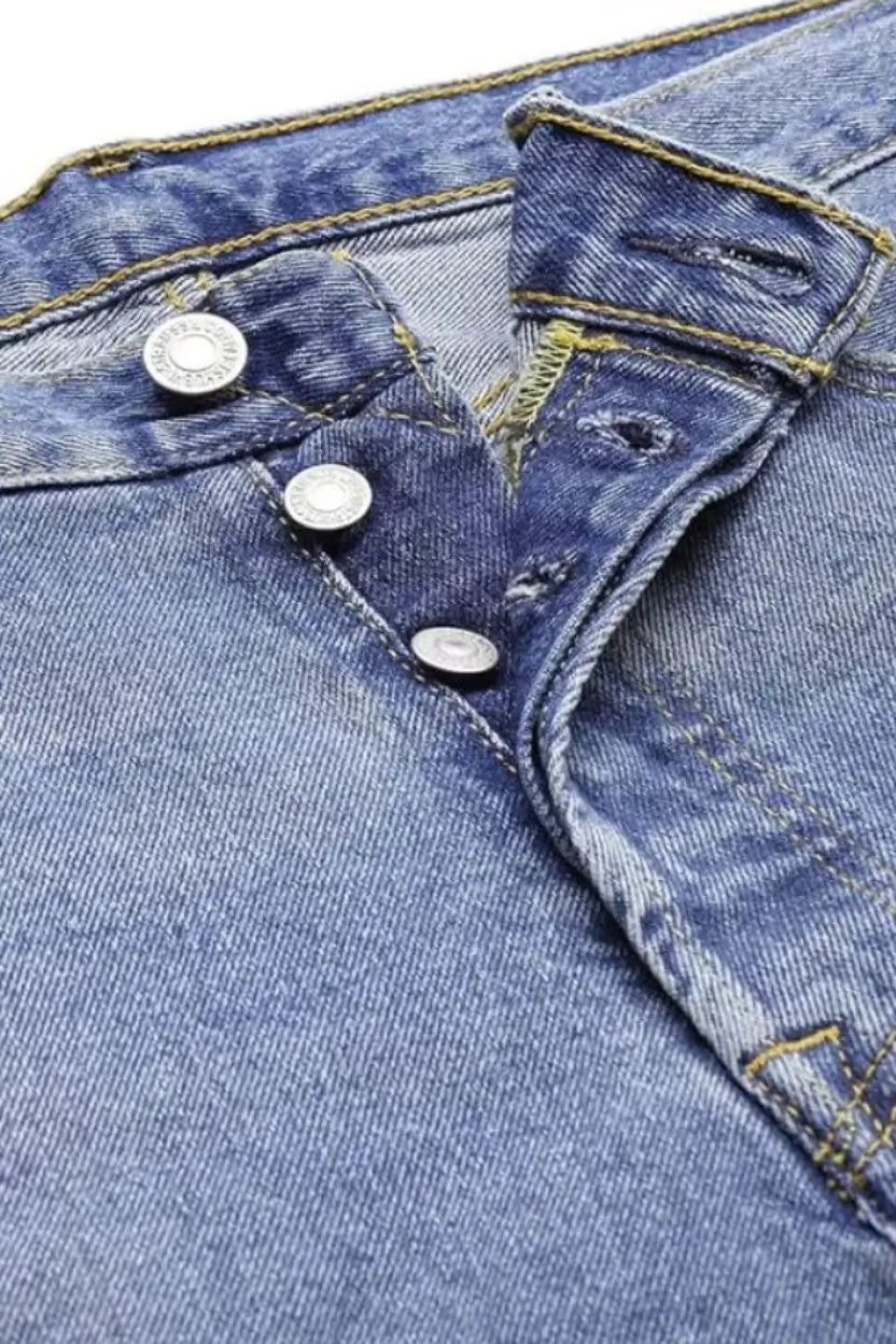 Levi's Men's 501 Regular Fit Mid Rise Jeans