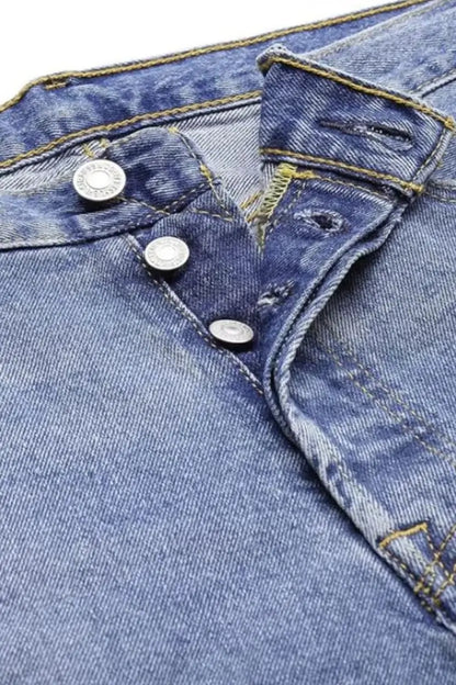 Levi's Men's 501 Regular Fit Mid Rise Jeans