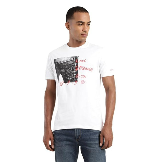 Levi's Men's Graphic Print Crew Neck T-shirt
